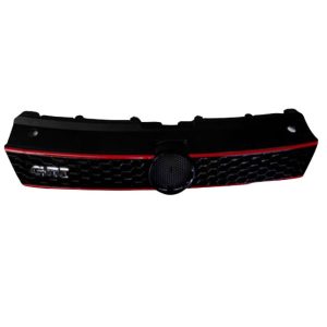 VW Polo GTI main grille red line 2010-2014